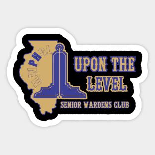 Upon The Level Sticker